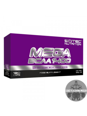 Mega BCAA 1400 (120 капсул)