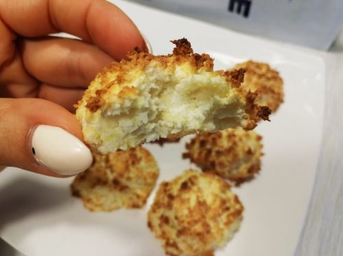 Низьковуглеводне кокосове печиво: готова страва